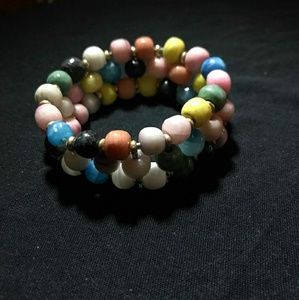 Hand-Crafted Stone Bracelet